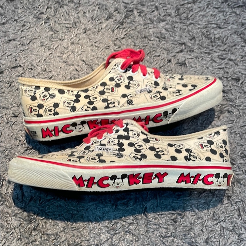 Vintage Mickey Mouse vans